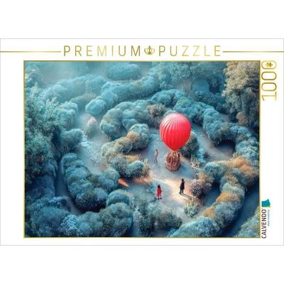 CALVENDO Puzzle Labyrinth | 1000 Teile Lege-Größe 64x48cm Foto-Puzzle für glückliche Stunden