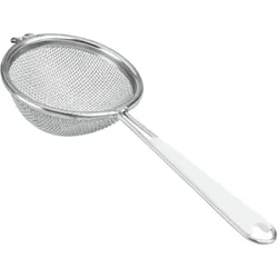 METALTEX Küchensieb fein 7 cm Aluminium mit Griffeinlage