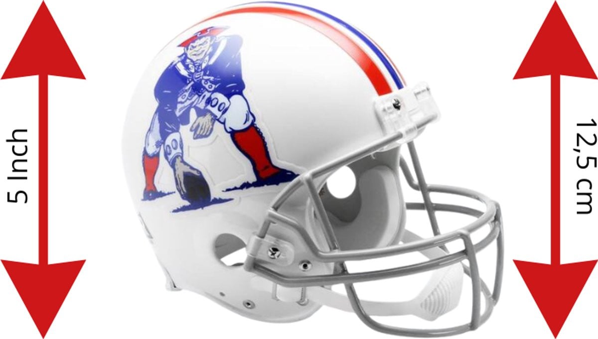 Riddell VSR4 Throwback Mini Helmet Club Vikings tabletop