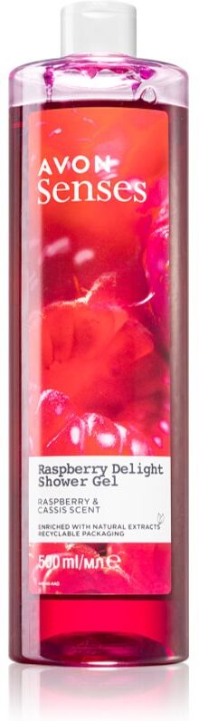Avon Senses Raspberry Delight gel douche traitant 500 ml