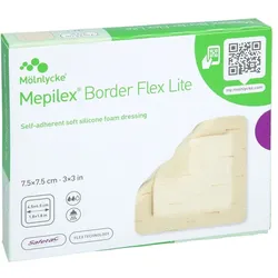 Mepilex Border Flex Lite Schaumverband 7,5x7,5 cm B2B Medical
