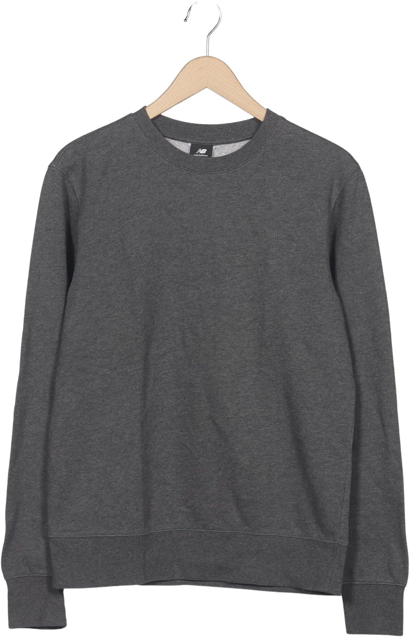 New Balance Herren Sweater, Grau, Gr. M, kein / Etikett - Second Hand