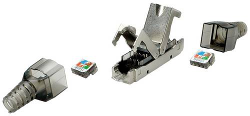 Value Netzwerk Adapter CAT 6a Silber