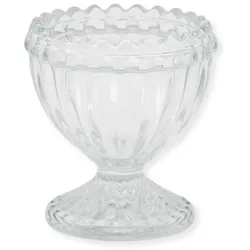 GreenGate Eierbecher aus Glas Alice, klar