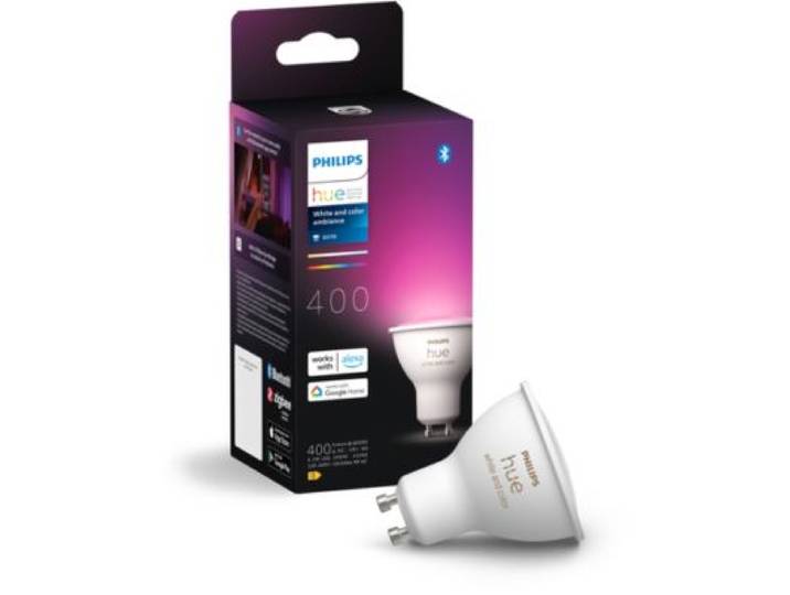 Philips Hue - Ampoule Led Connectée Gu10 White&Color Ambiance