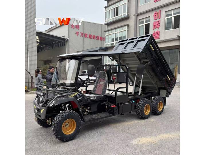 Véhicule agricole chinois 4x4, camion agricole, benne basculante, UTV pour petite ferme