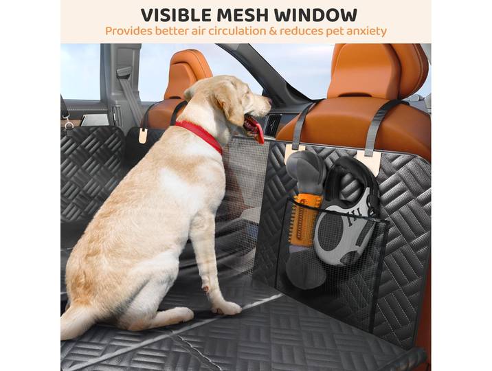Coussin de siège auto pour animaux de compagnie, nid pour chien sur siège arrière, pour chiens de petite, moyenne et grande taille, anti-salissure, isolation pour siège auto