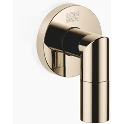 Dornbracht Wandanschlussbogen, runde Rosette 55mm, 28450625-47, Farbe: Champagne