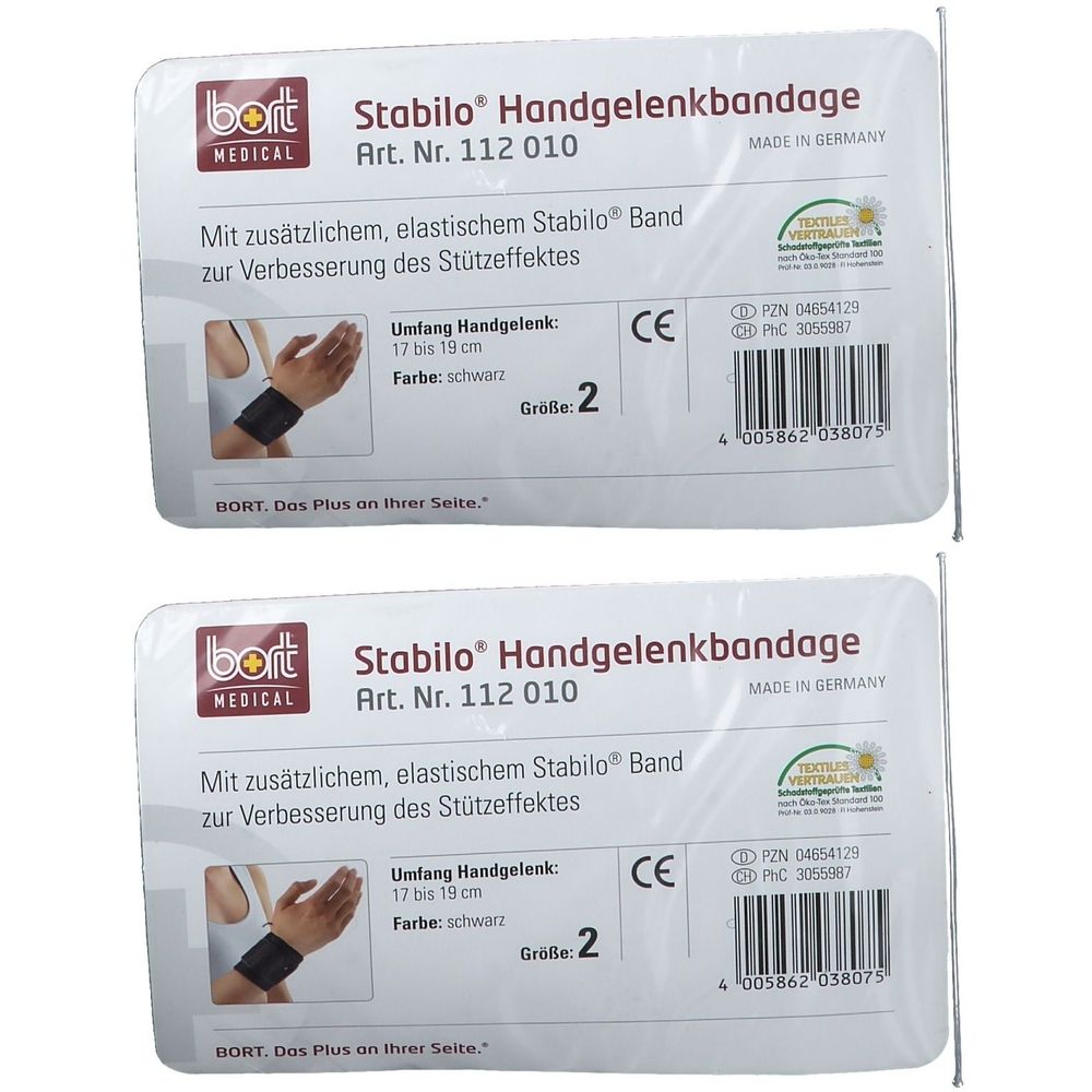 Bort Stab Handgel BA Schw2 x2 2x1 St Bandage(s)