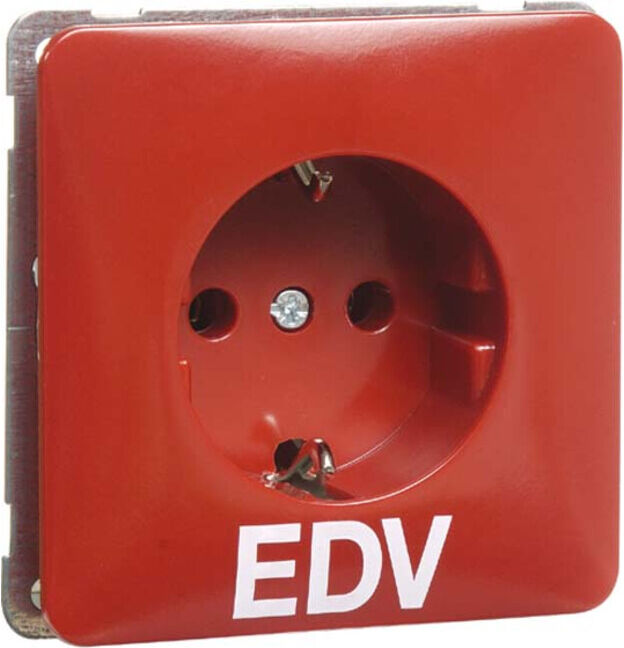 Peha Steckdose SCHUKO rot D 80.6511 EDV (00795311)