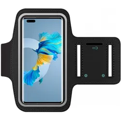 SmartFitness Huawei Mate 40 Pro Handy Sport Armband, Smartphone Sportarmband, Schwarz