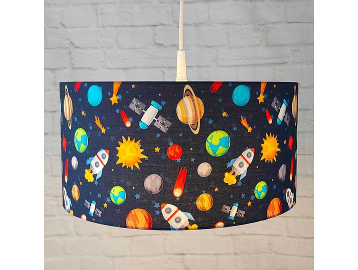 Suspension Univers Multicolore Tissu mélangé 35 x 18 x 35cm