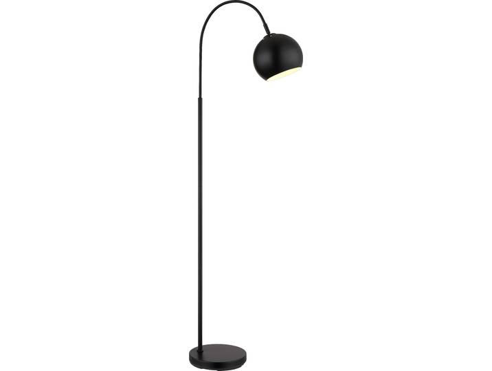 Lampadaire\, métal\, noir\, H 150 cm