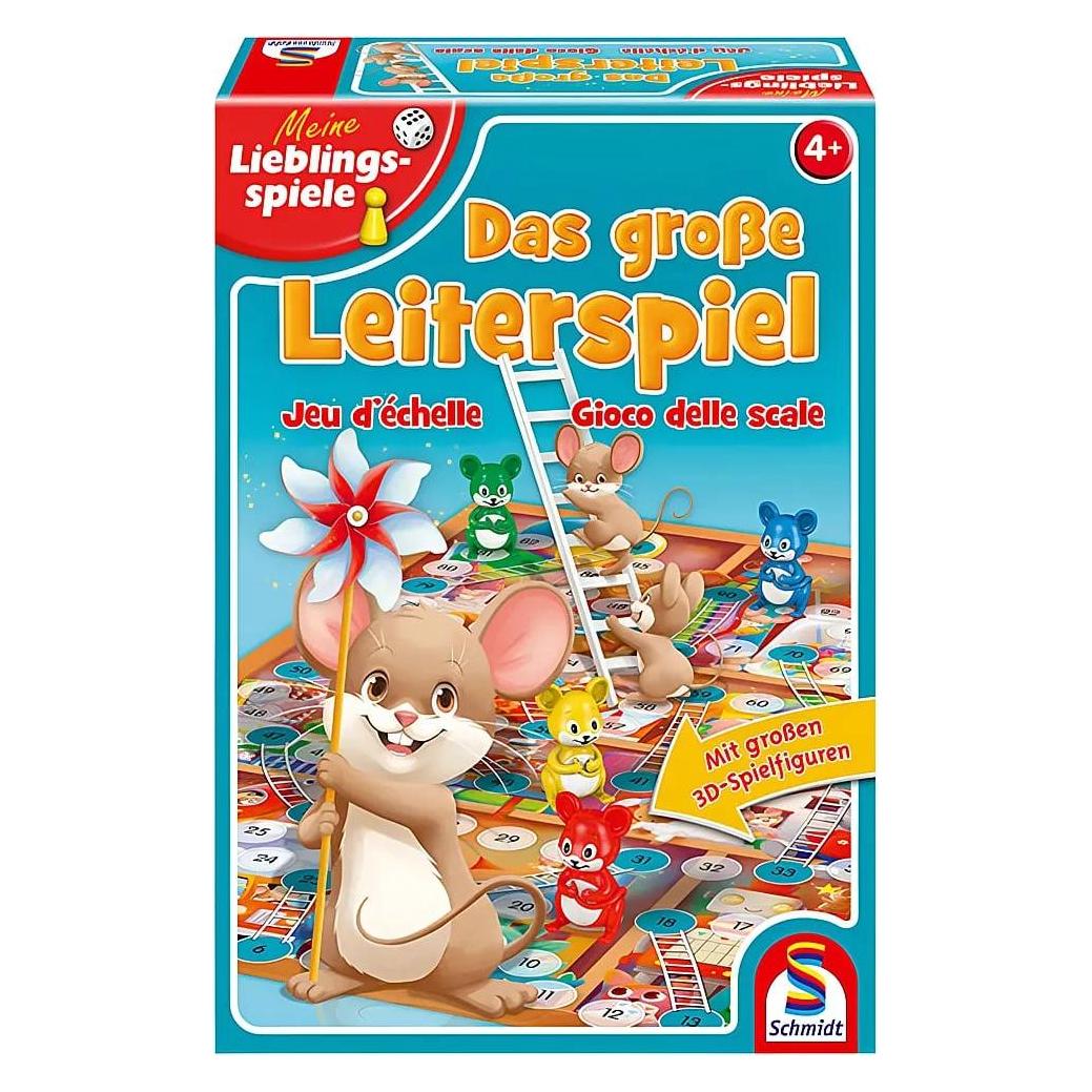 Schmidt Spiele Das grosse Leiterspiel (Deutsch, Französisch, 2 - 4 Spieler) (40553)