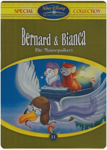 Wolfgang Reitherman - Bernard & Bianca - Die Mäusepolizei (Best of Special Collection, Steelbook) [Special Edition] [2 DVDs] - Preis vom 19.10.2026 19:33:35 h