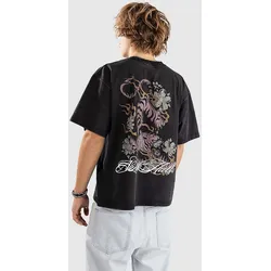 Ninth Hall Hidden Tiger Crop T-Shirt vintage black Gr. M