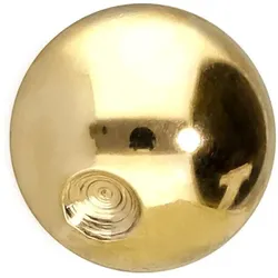 14/18 Karat Gold Klemmkugel