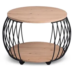 Couchtisch Peking Holzoptik Artisan-Eiche 60 cm