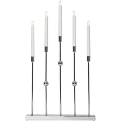 Star Trading, LED Kerzen, Kerzenleuchter Gustavo (1x)