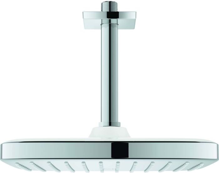 Grohe Tempesta Kopfbrauseset 26688000 Deckenauslass 14,2cm, 1 Strahlart, chrom