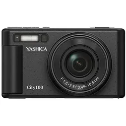 Yashica City 100 (72 Mpx), Kamera, Schwarz