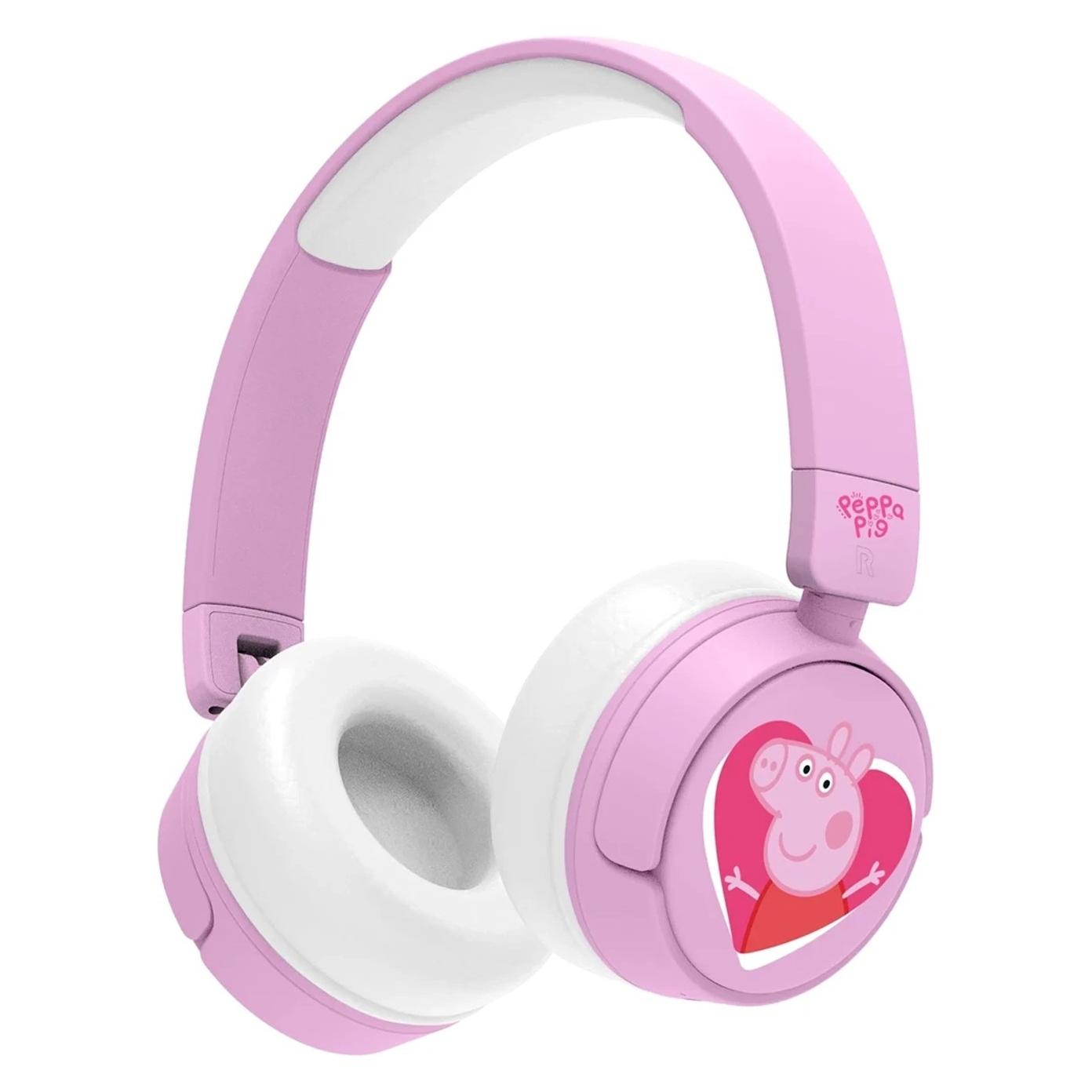 OTL Peppa Pig kabellose Kopfhörer für Kinder, Detailfarbe (9867)