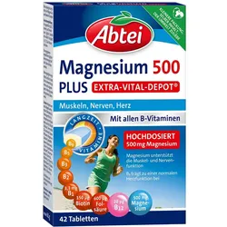 ABTEI Magnesium 500 Plus Tabletten 42 St