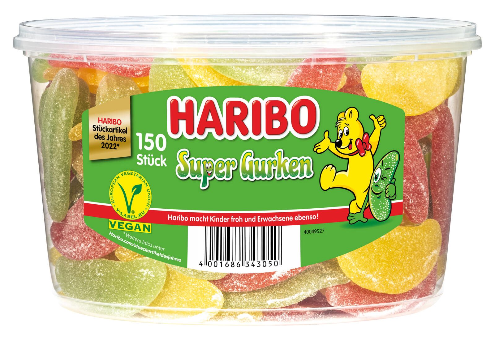 HARIBO Super Gurken Fruchtgummi 10002957