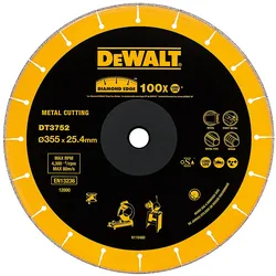DEWALT Diamond Edge Diamanttrennscheibe 355mm - DT3752-QZ