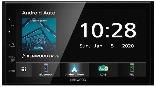 Kenwood Moniceiver DMX5020DABS Nero Bluetooth (DMX5020DABS)