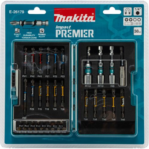 Makita E-26179 Torsion Bit-Set 38-tlg.