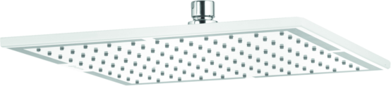 Kludi A-qa Kopfbrause 6443091-00 300x300mm, weiß, flach, ohne Brausearm