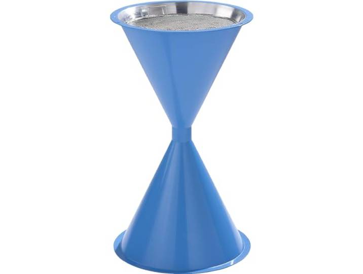 VAR Kegel-Standascher aus Kunststoff Ohne Dach, lichtblau