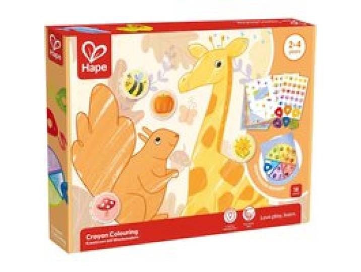 Kreativset mit Wachsmalern