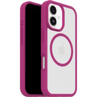 React, Handyhülle transparent/pink, iPhone 17, MagSafe