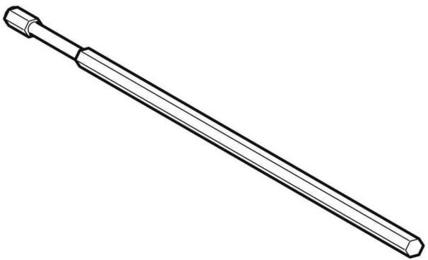 Geberit Verlängerungsstück f. Wandbefestigung 597206000 Wand-WC-/Bidet, Länge 14,3 cm