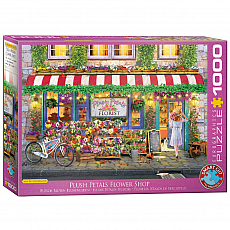 eurographics Puzzle - Plüsch Blüten Blumenladen - 1000 Teile 301065