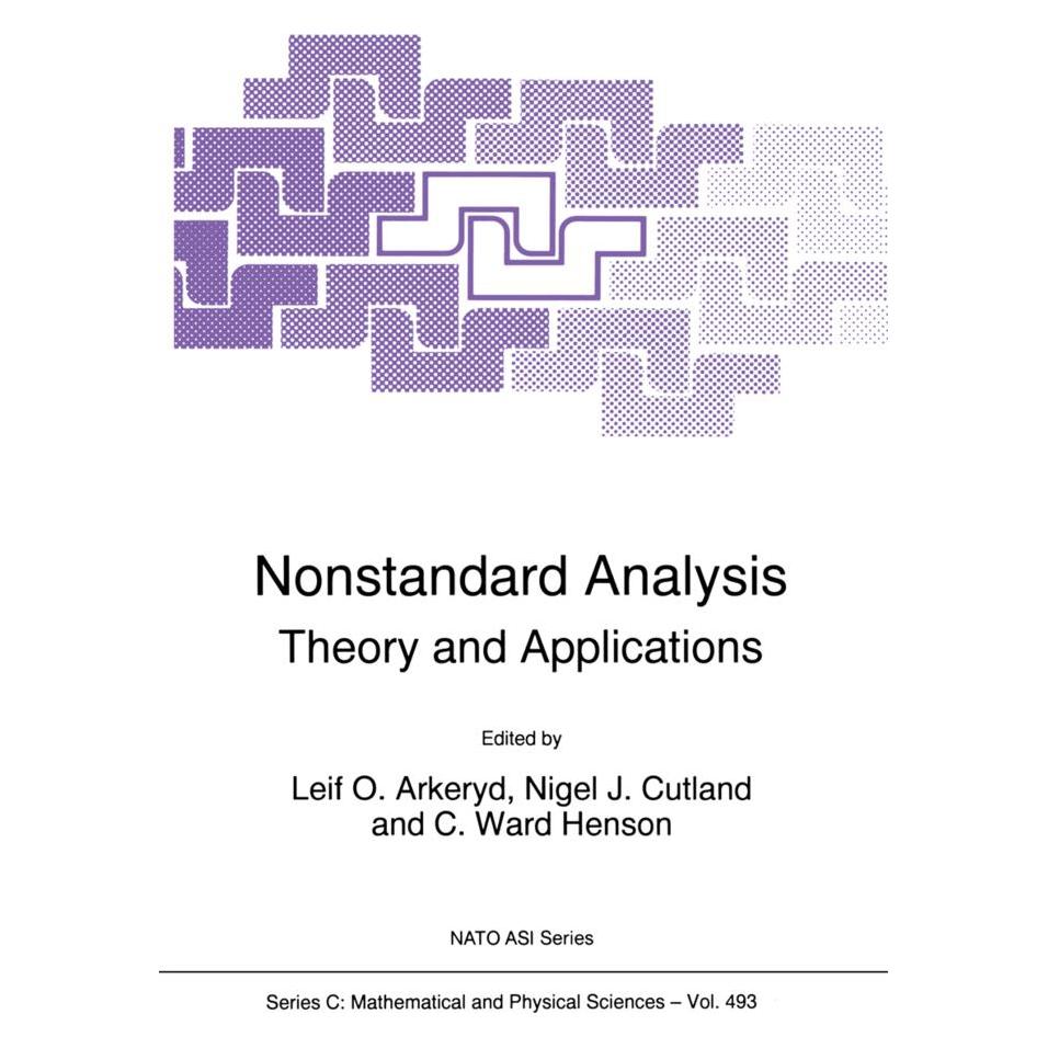 Springer Nonstandard Analysis (Englisch, Softcover, C. Ward Henson, J Cutland, Leif O. Arkeryd, Nigel Ward Henson) (55539818)