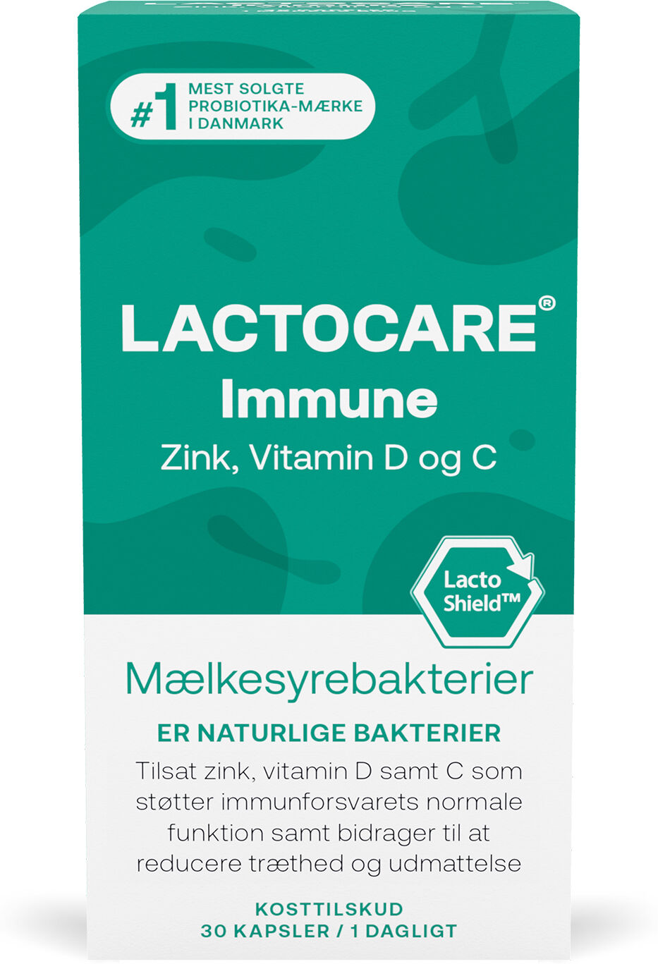 Lactocare Immune Kosttilskud 30 stk