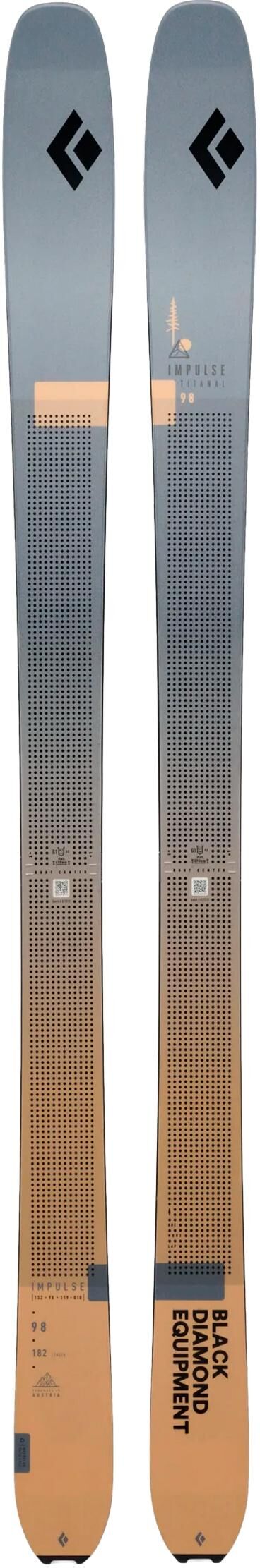 Black Diamond  - Impulse Ti 98 - 182 - Ski
