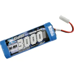 XR6 3000 - Akku-Pack, NiMh, 7,2 V, 3000 mAh, 6 Zellen, Tamiya