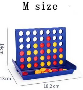 Discount Dollar Deals Foldable Connect A Line Board Game Fun, Educational, And Interactive Puzzle For Kids, Perfect For Family Game Nights m Blue