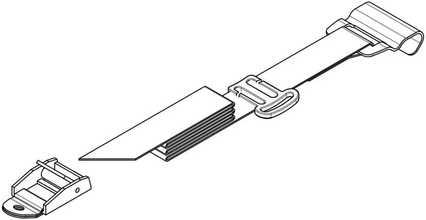 Nordrive SET 2 CINGHIE POSIZIONI 1 E 3 (43GR0010)