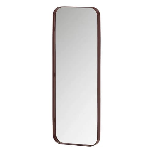WOOOD Doutzen Spiegel - Metaal - Zand - B/D/H: 110 x 40 x 5 cm