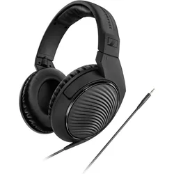 Sennheiser HD 200 Pro (Keine Geräuschunterdrückung, Kabelgebunden), Kopfhörer, Schwarz