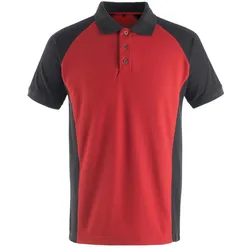 MASCOT Bottrop Polo-Shirt UNIQUE Rot / Schwarz 3XL - 50569-961-0209-3XL - Rot / Schwarz