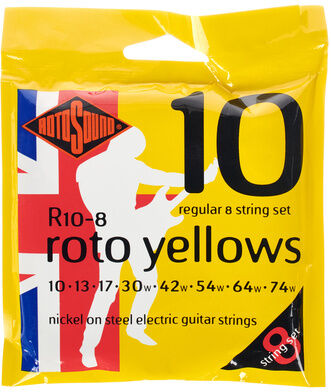 Rotosound Roto Yellows R10-8