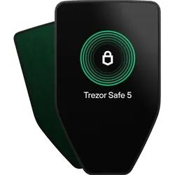 Trezor Safe 5 - Green Beryl (Bitcoin, Dogecoin, Ethereum Classic, Weitere), Crypto Wallet, Grün