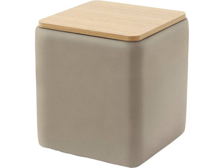 Home affaire Ablagetisch Kyro, Stauraum mit Tischplatte Eiche, Breite 40 cm, Stylisch, handlich und praktisch für dein Schlafzimmer