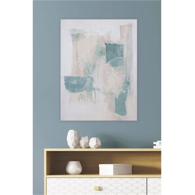 Leinwandbild GILDE "Bild rechteckig Magul weiß H. 80 cm", weiß (farbe bild(er): weiß), B:60cm H:80cm T:3cm, Leinwand, Bilder, Leinwandbild